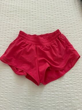lululemon athletica Hot Pink Athletic Shorts